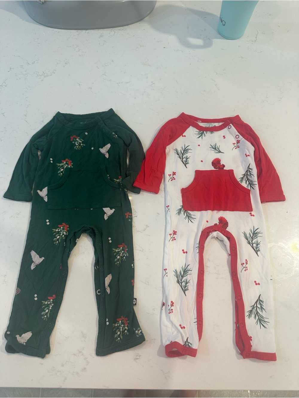 Kyte baby winter rompers